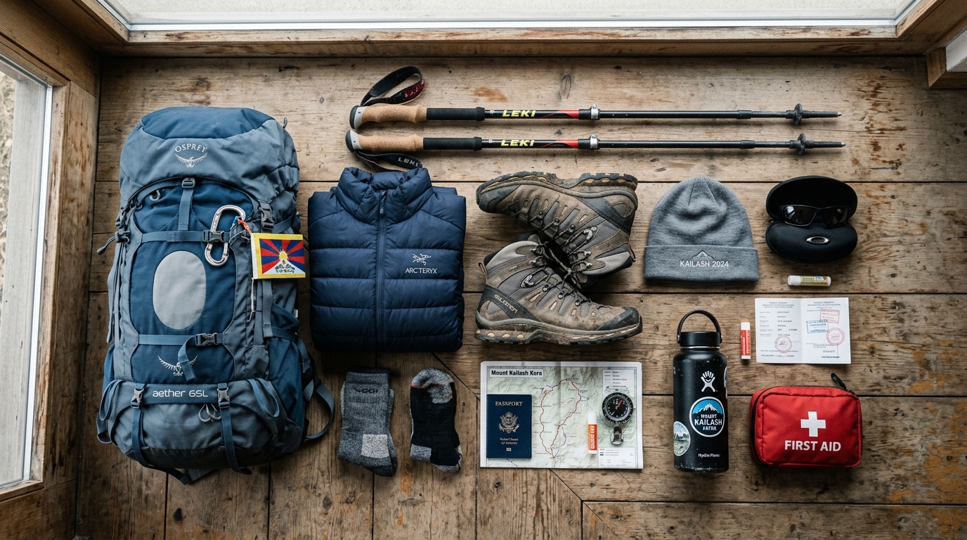 Mount Kailash Tour Packing Checklist