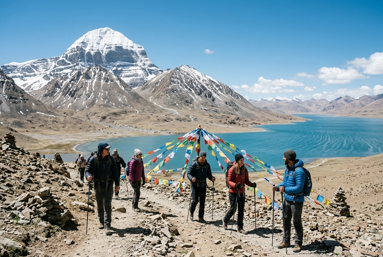 Power Points and Sacred Sites on the Kailash Mansarovar Yatra